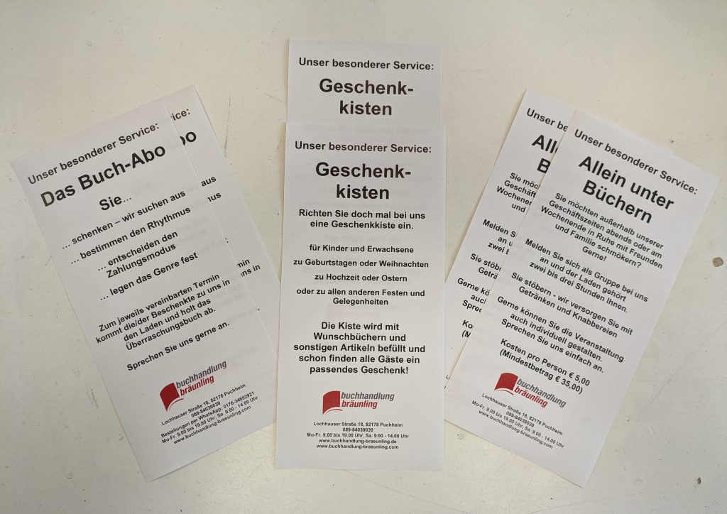 Bsondere Geschenke