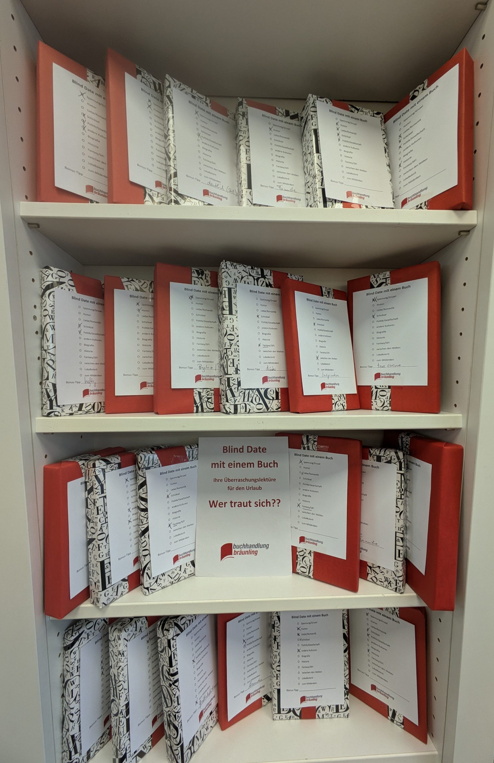 Blind Date mit einem Buch