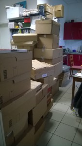 wareineingangsstau